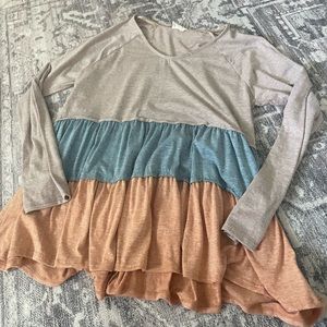Women’s ruffled top
